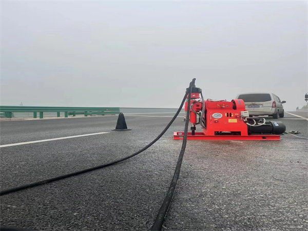 烈山马路路基路面开裂下沉注浆加固灌浆